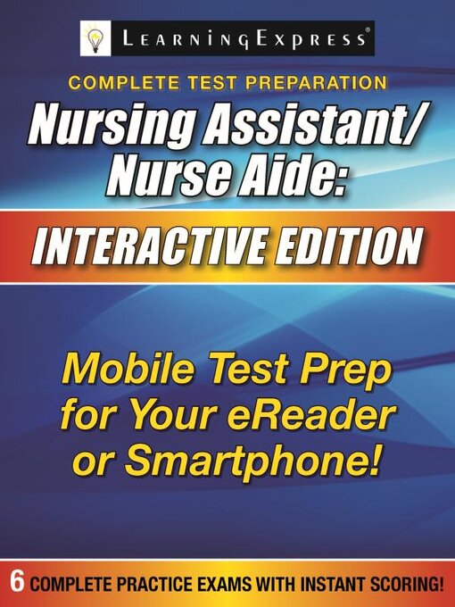 Title details for Nursing Assistant / Nurse Aide Exam by LearningExpress LLC, LearningExpress LLC - Available